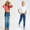 thumbnail image 5 of AWAYTR Kids Belt Nylon Belt - Belt with Metal Buckle for Pants School Uniform Jeans, 5 of 8
