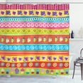 thumbnail image 1 of Ambesonne Cartoon Shower Curtain, Winning Celebration, 69"Wx75"L, Multicolor, 1 of 3
