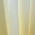 thumbnail image 6 of Mouliraty Leaves Sheer Curtain Window Voile Drape Valance 1 Panel Fabric, 6 of 9