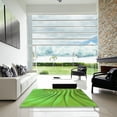thumbnail image 7 of Ahgly Company Machine Washable Indoor Rectangle Transitional Emerald Green Area Rugs, 4' x 6', 7 of 7