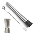 thumbnail image 1 of Kit de Martillo de Hielo de Palo de Cocctel, Diseño Ergonímico de Palo de Mezcla de Paletas de Acero Pulido inoxidable para la cocina para la cocina para el HOGAR, 1 of 8