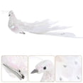 thumbnail image 3 of Decoración de pavo real artificial, adorno de pavo real, figura de pavo real, simulación de pavo real, decoración, modelo de reconocimiento de pavo real vívido, 3 of 7