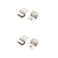 thumbnail image 1 of Kenally Stainless Steel Glass Hinge Anti-corrosive Punch-free Door Bathroom Shop Kitchen Cupboard Hardware Home Hinges Type1 NO1, 1 of 6