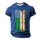thumbnail image 3 of Ceisia Men's St. Patrick's Day American Irish Flag Shamrock T-Shirt | Short Sleeve Crew Neck Casual Tee Gifts, 3 of 4