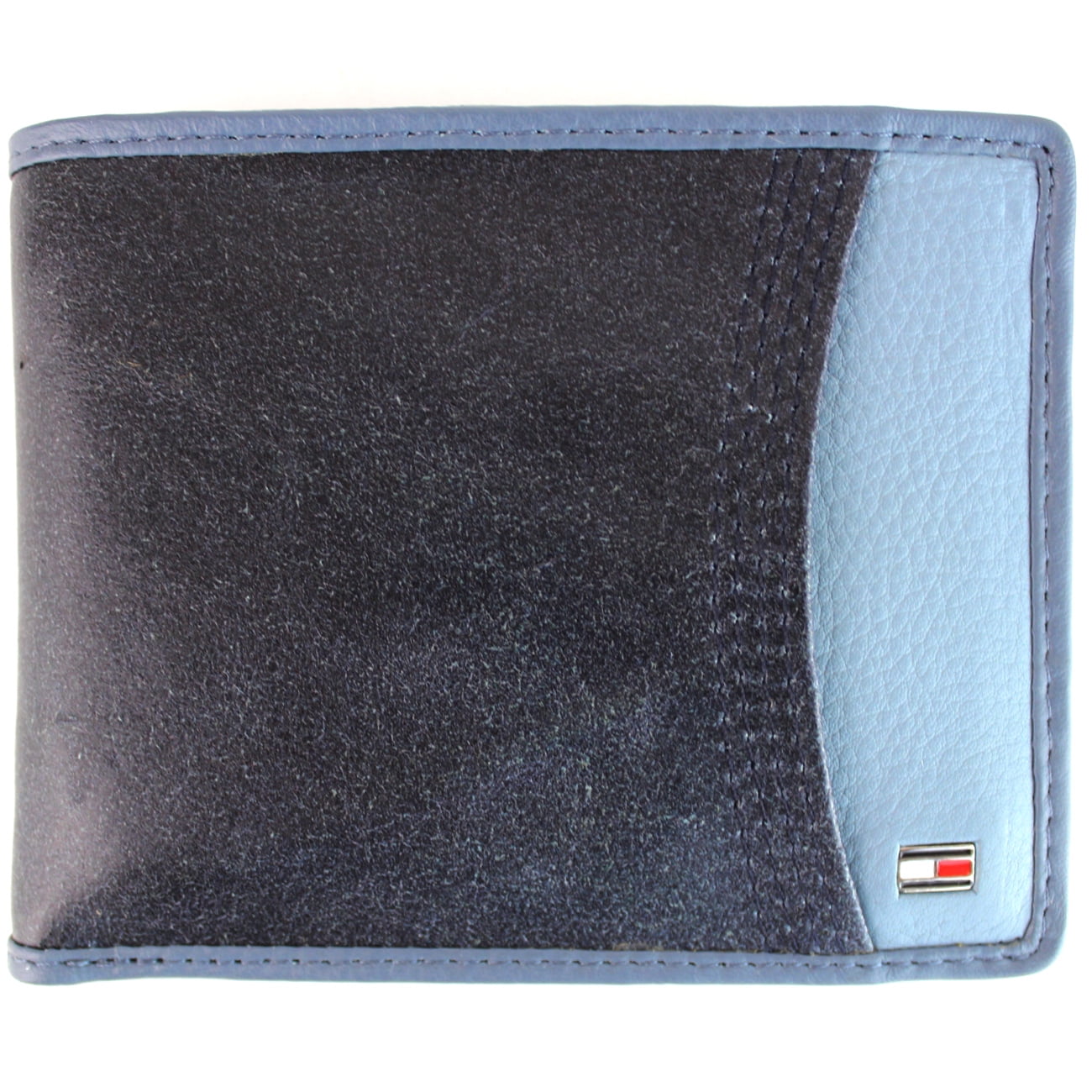 Tommy Hilfiger Men's Leather Double Passcase & Valet Wallet