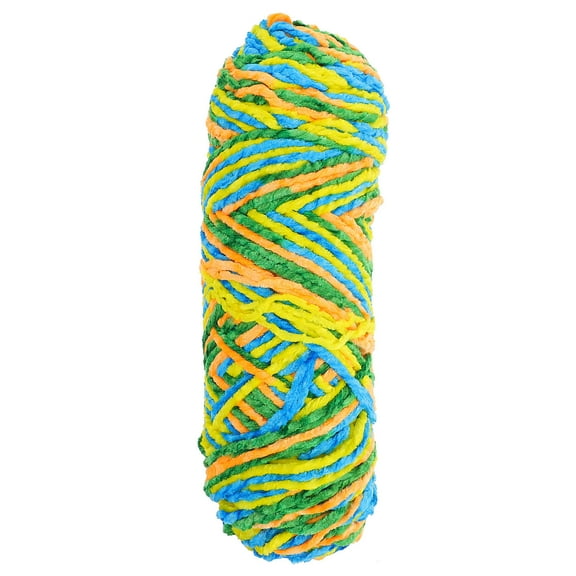 CTIRCHIU 1Pc Bulky Yarn for Crocheting Multi Color Knitting Supplies for Diy