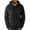 Mens Sweatshirts & Hoodies Black, variant on S-5X Mens Big & Tall Hoodies with Front Pocket Plus Size Pullover Fleece Sweatshirts Long Sleeve Solid Color Thermal Warm Sherpa Hooded Tops