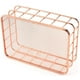 thumbnail image 3 of 2X Bandeja de Almacenamiento Dispositivo de Almacenaje del Metal Cesta de Almacenamiento Caja de Hierro Rejilla Canasta de Almacenamiento de Recipientes de Frutas de Oro Rosa, 3 of 6