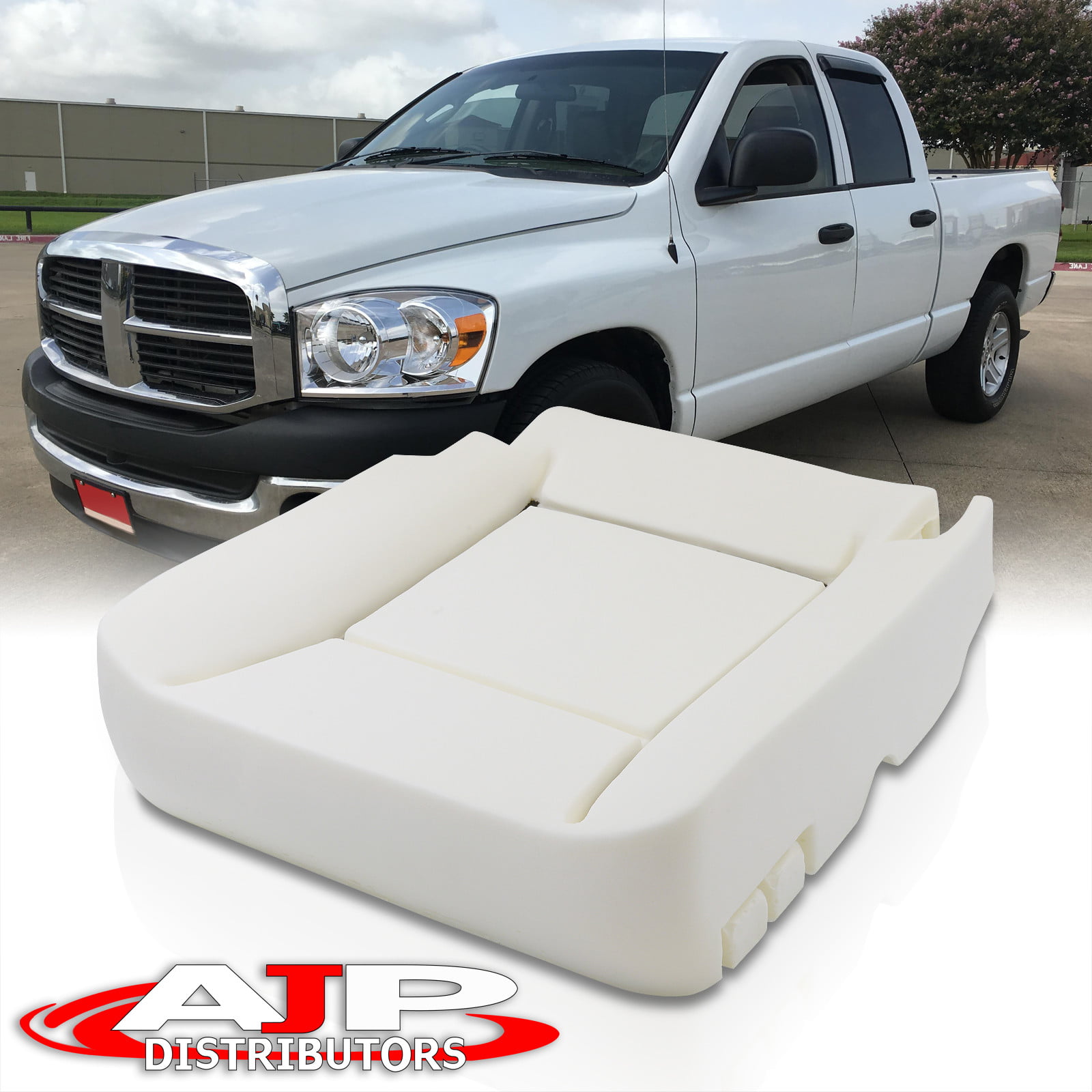 Front Bucket Seat Bottom Lower Cushion Pad Upgrade for Dodge Ram Pickup Truck 