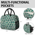 thumbnail image 6 of Womens Leopard Pattern with Green and Black Spots Lunch Box for Work,Insulated Lunch Bag for Women,Loncheras Para Mujer,Leakproof Adult Lunch Bag for Work,Beach,Travel,Picnic,Camping, 6 of 7