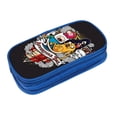 thumbnail image 3 of Adventure Time Pencil Case Large Capacity Pencil Pouch Pen Bag Office Stationery Organizer Travel Makeup Bag Blue, 3 of 9