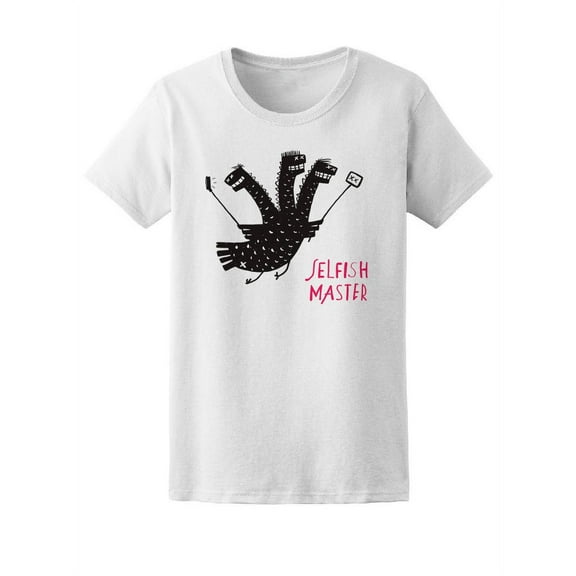 3 Head Monster Selfish Master Tee Women's -Image by Shutterstock
