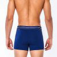 PGA Tour Men’s Ultra Comfort Underwear 2 Pack Nylon Boxer Brief With Mesh (Black, Small)