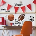 thumbnail image 3 of Roommates Decor 24 Boys ALL SPORTS WALL STICKERS Football Basketball Soccer Ball Baseball Decals, 3 of 4