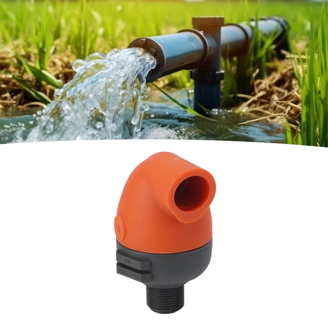 Agricultural Irrigation Exhaust Valve, Sealing Performance Drip Irrigation Air Valve Water Saving and Garden Inlet Exhaust Valve Irrigation Systems