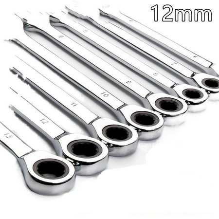 

Homeex Quick Wrench Dual-purpose Ratchet Double Head 12mm