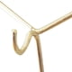 thumbnail image 3 of Ganchos decorativos de hierro forjado geométrico para proteger de puerta de pared Colgador de llaves Artículos diversos Ganchos de almacenamiento de p Oro b Macarena Gancho de pared de hierro fundido geométrico, 3 of 8