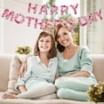 thumbnail image 6 of CY5O5ee Happy Mothers Day Banner Floral Pattern Mother'S Birthday Hanging Banner Garland Outdoor Home Mothers Day Celebration Party Decoration Supplies, 6 of 6