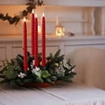 thumbnail image 4 of QUTETN 4 Pack 10 Inch Taper Candles for Home Decor and Religious Ceremonies  Unscented Dripless Twisted Candlesticks for Weddings Dinner Holiday Decoration Formal Events, 4 of 6