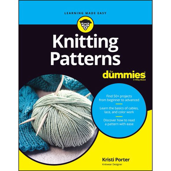 Pre-Owned Knitting Patterns For Dummies Paperback
