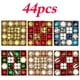 thumbnail image 2 of Juego de 44 adornos navideños con forma de bola para decoración del hogar, colgante para árbol de Navidad, regalo de fiesta de Año Nuevo 2024, 2 of 5