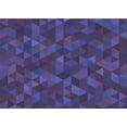 thumbnail image 1 of Ahgly Company Machine Washable Indoor Rectangle Transitional Purple Area Rugs, 7' x 10', 1 of 7