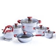 thumbnail image 1 of Batería de Cocina Acero Inoxidable 12 Pz Menaje Italia, 1 of 4