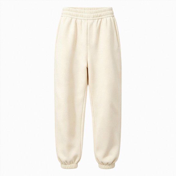 felwors Girls Joggers, Comfy French Terry Sweatpants for Girls, Kids Joggers Girls, Lounge Sweat Pants