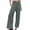 Grey, variant on YOTMKGDO Slacks for Women Trousers Leg Solid Color Wide Women Loose High Waist Pants Women's Casual Pants Women's Pants Grey L