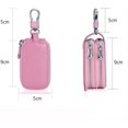 thumbnail image 5 of Estuche para llave de automóvil, Estuche para llave de automóvil de gran capacidad con cremallera Monedero multifuncional Bolsillo Mini estuche para llave con soporte para llave de automóvil, 5 of 5