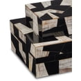 thumbnail image 6 of Currey And Company 1200-0642 Bindu 10" Wide Box Set - Natural / Black / Linen, 6 of 6