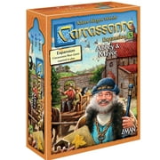 Carcassonne Strategy Board Game Abbey & Mayor Expansion 5 for Ages 7+ by Asmodee