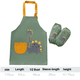 thumbnail image 2 of Delantal para niños – Cocina, repostería, manualidades, arte, jardinería, niños pequeños, niños y niñas, 2 of 5