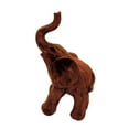 thumbnail image 1 of Estatua de elefante, escultura de elefante versátil, adorno de resina, figura coleccionable L, 1 of 9