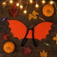 thumbnail image 3 of Bat Wings Orange Non-Woven Fabric 1 Piece Adjustable Halloween Costume Accessory for Halloween Themed Party Cosplay Pretend Play Dress Up Fancy Dress Costume Supply, 3 of 3