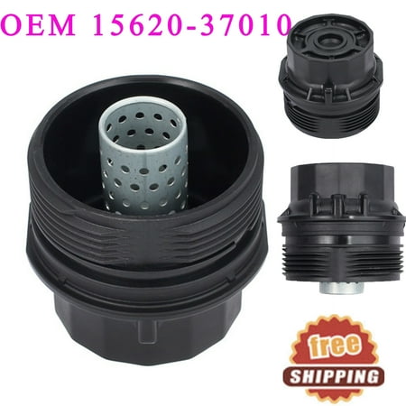 ESYNIC Cover Cap for Oil Filter Toyota LEXUS Oil Filter Cap Corolla Prius Matrix Scion XD Original Oil Filter Housing Cap