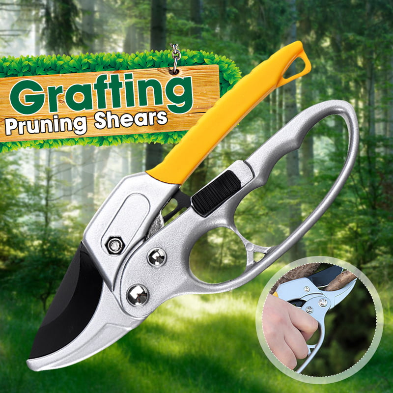 Pro Garden Pruning Shears Tree Trimmer Plant Pruner Bush Hedge Bypass Clippers 