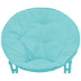 thumbnail image 2 of American Kids Solid Faux-Fur Saucer Chair, Multiple Colors, 2 of 4