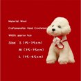 thumbnail image 5 of Pet Christmas Sweet and Comfortable Dog and Kitten Scarf Necklace Double layer Lace Collar Cat and Dog Saliva Towel Bow Pet Birthday Party Festival Daily Clothing Clothing Accessories - XS, 5 of 5
