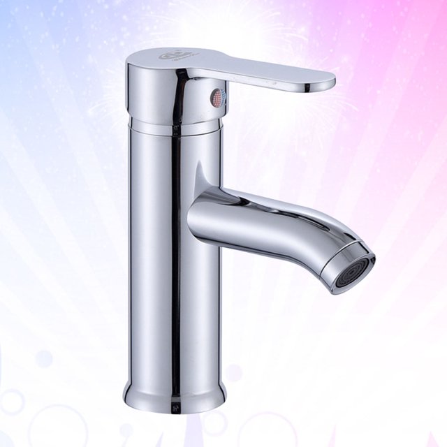 ADDHAT Para Lavamanos De Inoxidable Color Plata Resistente Con Curva Para Uso Duradero