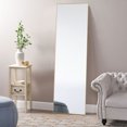 thumbnail image 1 of NeuType Full Length Floor Mirror Rectangular Gold 51"x16", 1 of 8