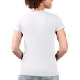 thumbnail image 2 of Women's G-III 4Her by Carl Banks White Arizona Diamondbacks Super-Slim Fit Lightweight Flowers Graphic V-Neck T-Shirt, 2 of 2