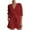 Watermelon Red, variant on Chbgutlmr 2 Piece Sets for Women V Neck Long Sleeve Button-Down Shirts Loose Shorts Ruched Casual Outfits