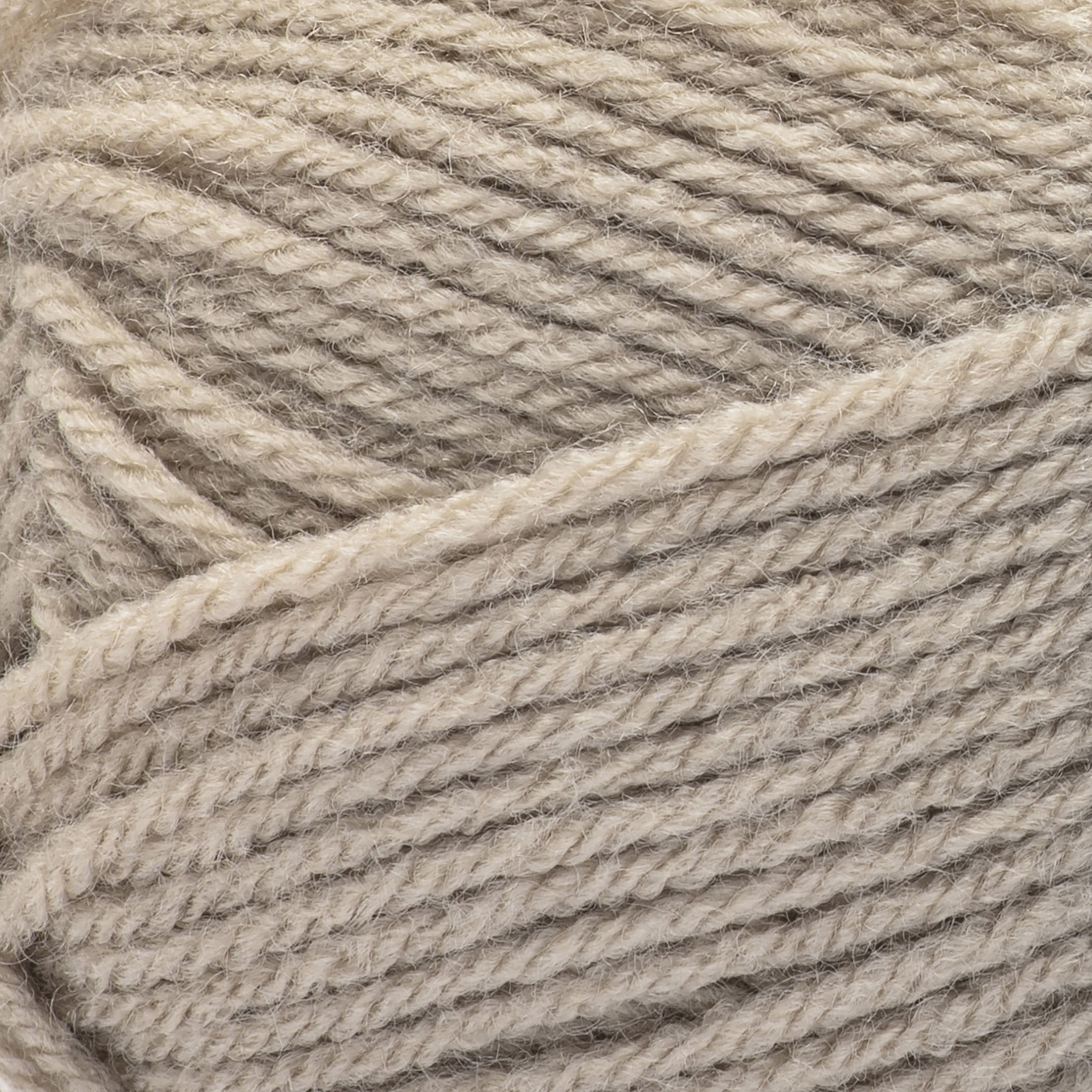 Loops & Threads Almond Impeccable Yarn - Medium Weight Yarn for Knitting, Crochet, Weaving, Arts & Crafts, 18 Pack