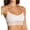Bone, variant on Women's Only Hearts 1940 So Fine Lace Ruched Bralette (Bone L)