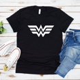 thumbnail image 1 of Wonder Female T-shirt Women Warrior T Shirts Superhero Tee Women Power Shirts Mothers Day Gift Harajuku Casual Tees TopsXL Gao Jinjia LED, 1 of 2