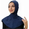 thumbnail image 2 of Women Hijab Wrap Shawl Scarf Accessory Veils Swim Scarf Sunscreen Headscarf, 2 of 6
