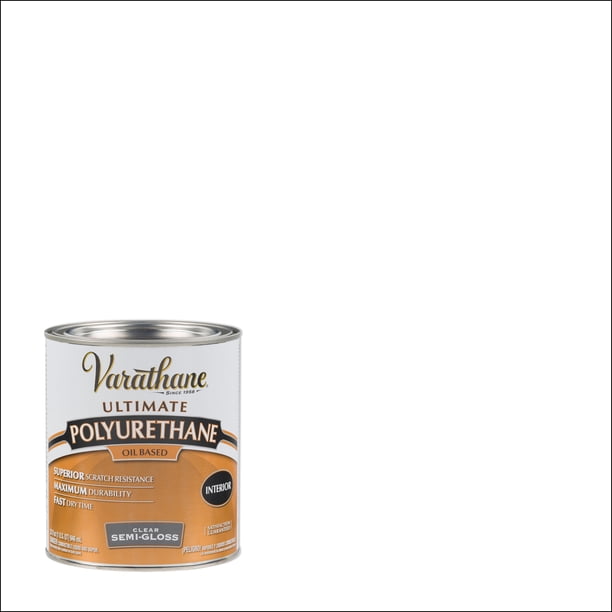 Clear, Varathane Semi-Gloss Ultimate Polyurethane Oil-Based-6041H ...