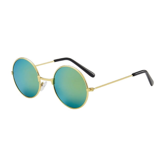 Gafas de sol para niños, lindas gafas de sol redondas estilo príncipe, gafas de sol para viajes junto al mar, gafas de moda para niños de 1 a 6 años