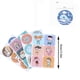 thumbnail image 3 of 144PCS Cartoon Mosquito Stickers Summer Outdoor For Adults And Children, 3 of 5